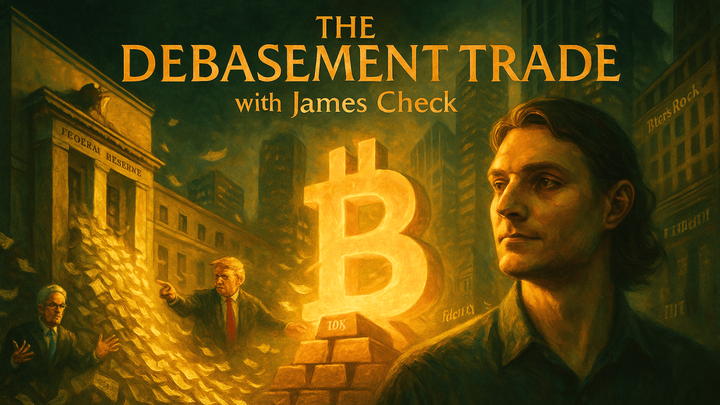 Gold Is Pumping, Bitcoin Is Next — Inside the Debasement Trade with James Check