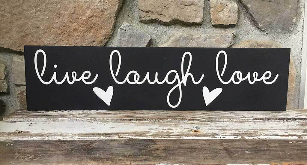 Man divorces wife after she hangs Live Laugh Love sign in home