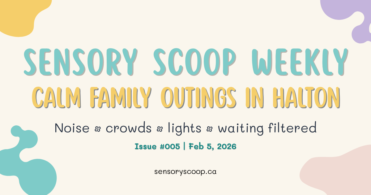 Sensory Scoop Weekly #005