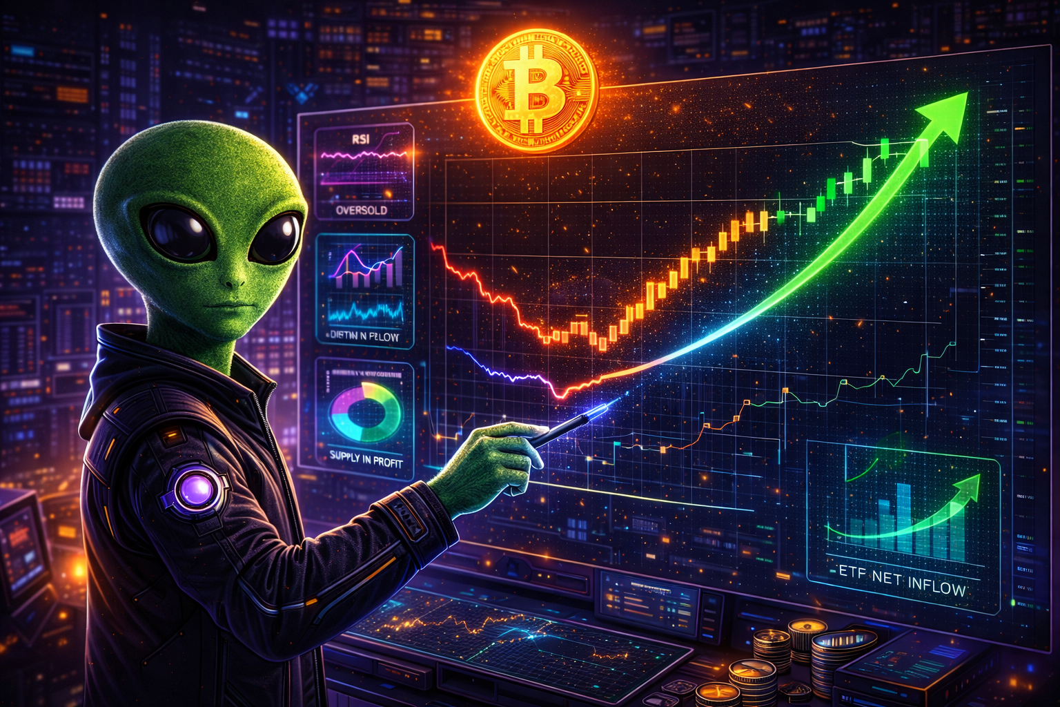 4 sinais que marcaram o fim dos últimos bear markets do Bitcoin.