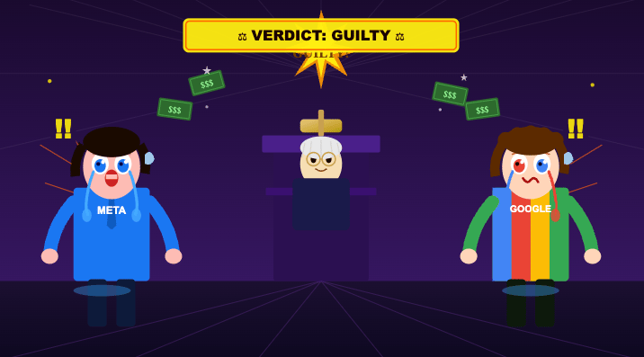Meta and Google Lose Lawsuits ⚖️