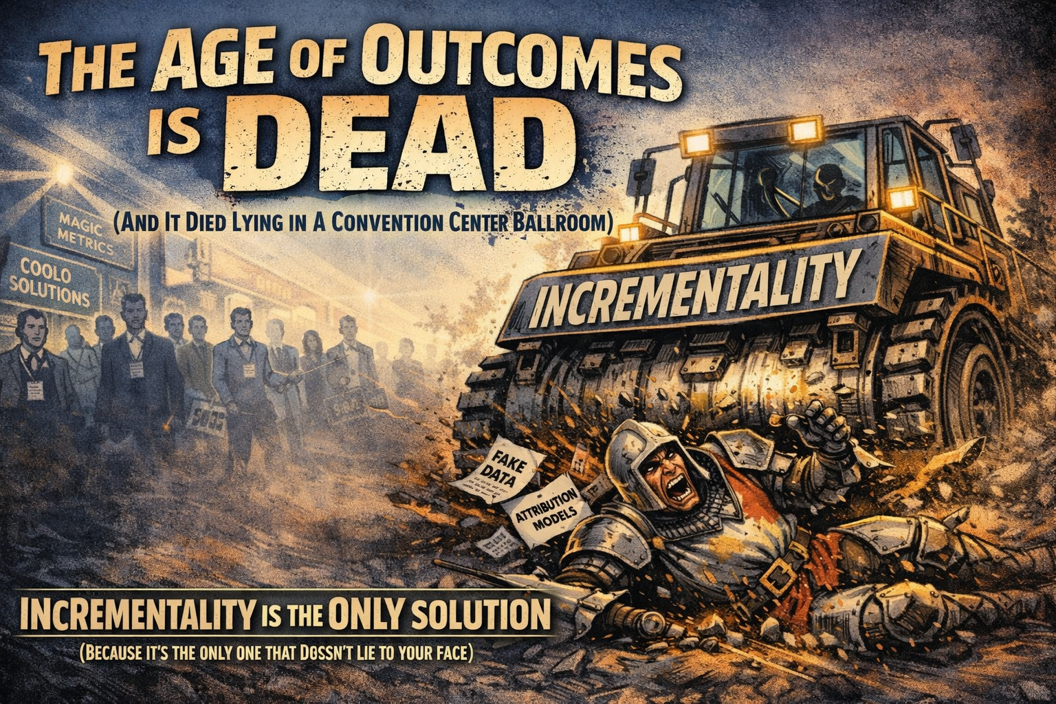 BREAKING: The Age of Outcomes is Officially Dead (And It Died Lying and Laughing)