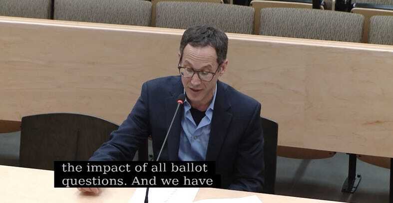 Horowitz: Rent control ballot question could "really shake the real estate market"