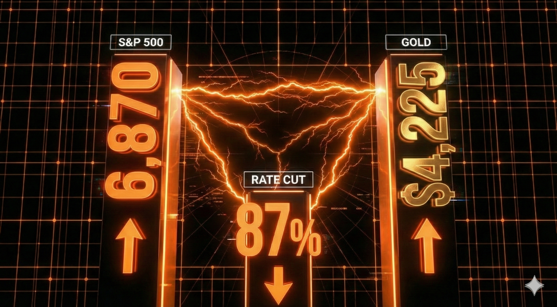 Fed Decision Wednesday: Rate Cut Expected Despite S&P 500 Near All-Time High, Gold at $4,225