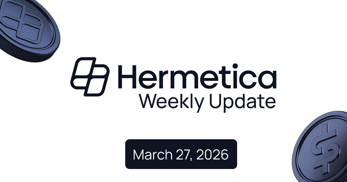 Weekly Update - March 27, 2026