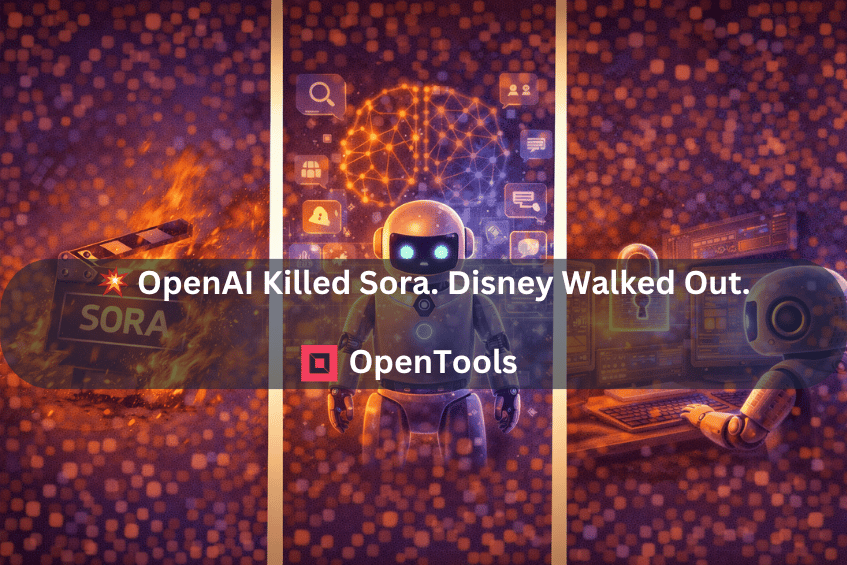 💥 OpenAI Killed Sora. Disney Walked Out.