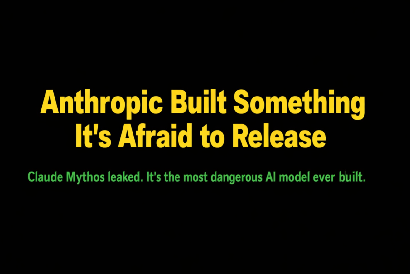 Anthropic Built Something It's Afraid to Release