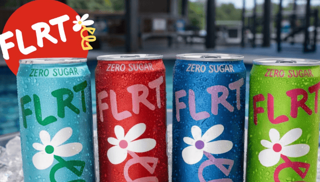 Monster Quietly Launches New FLRT Energy Drink Brand At Retail