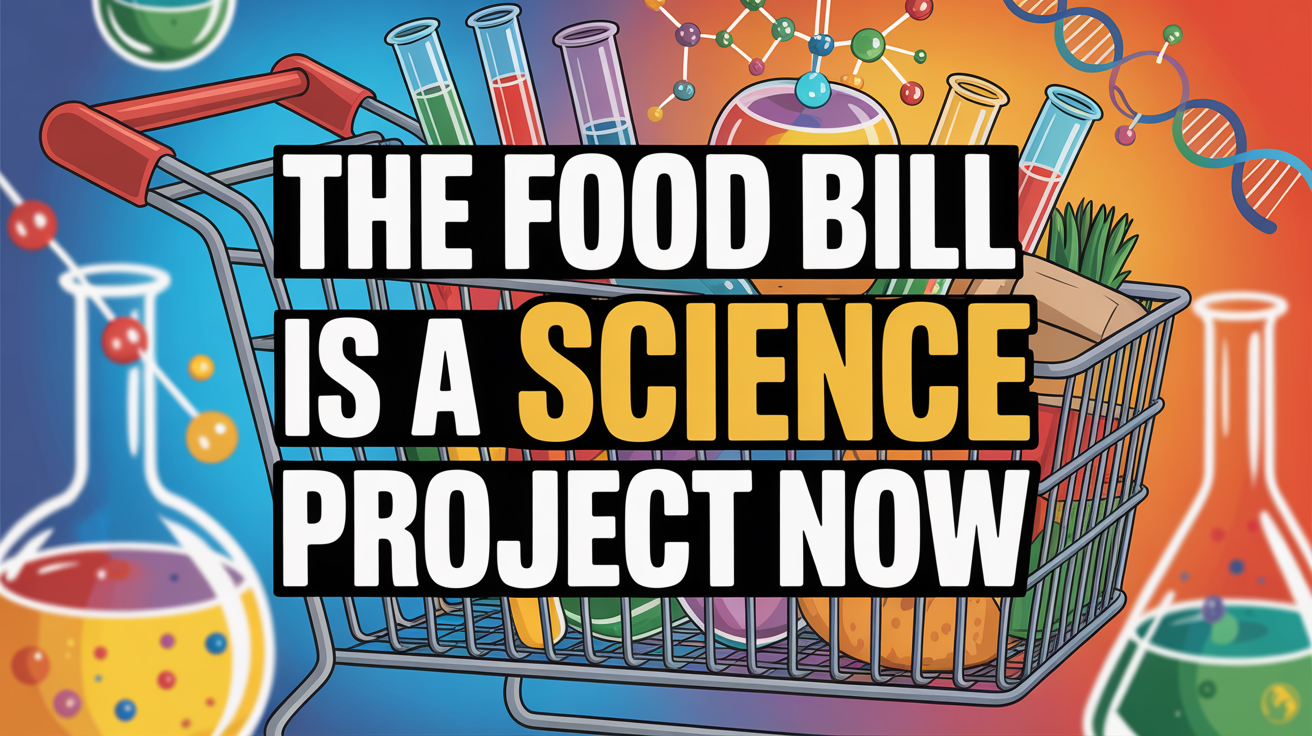 The Food Bill Is a Science Project Now