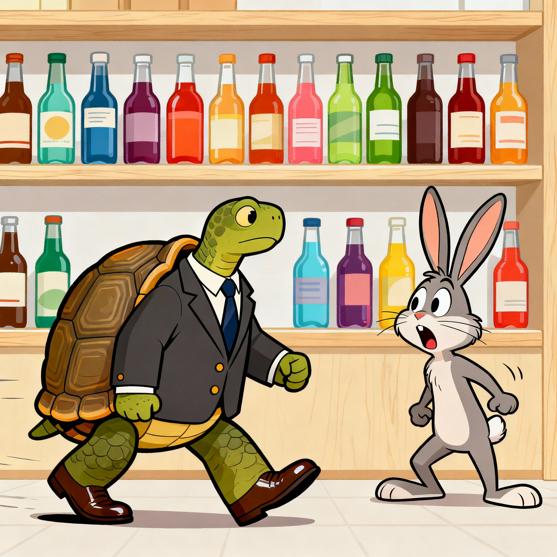 Why the Tortoise Wins