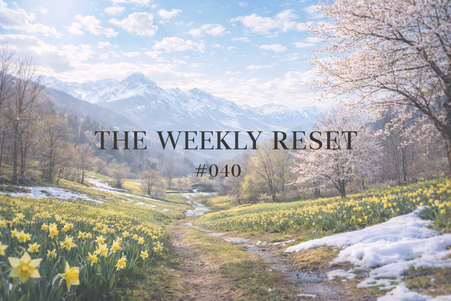 The Weekly Reset 🧭 #040