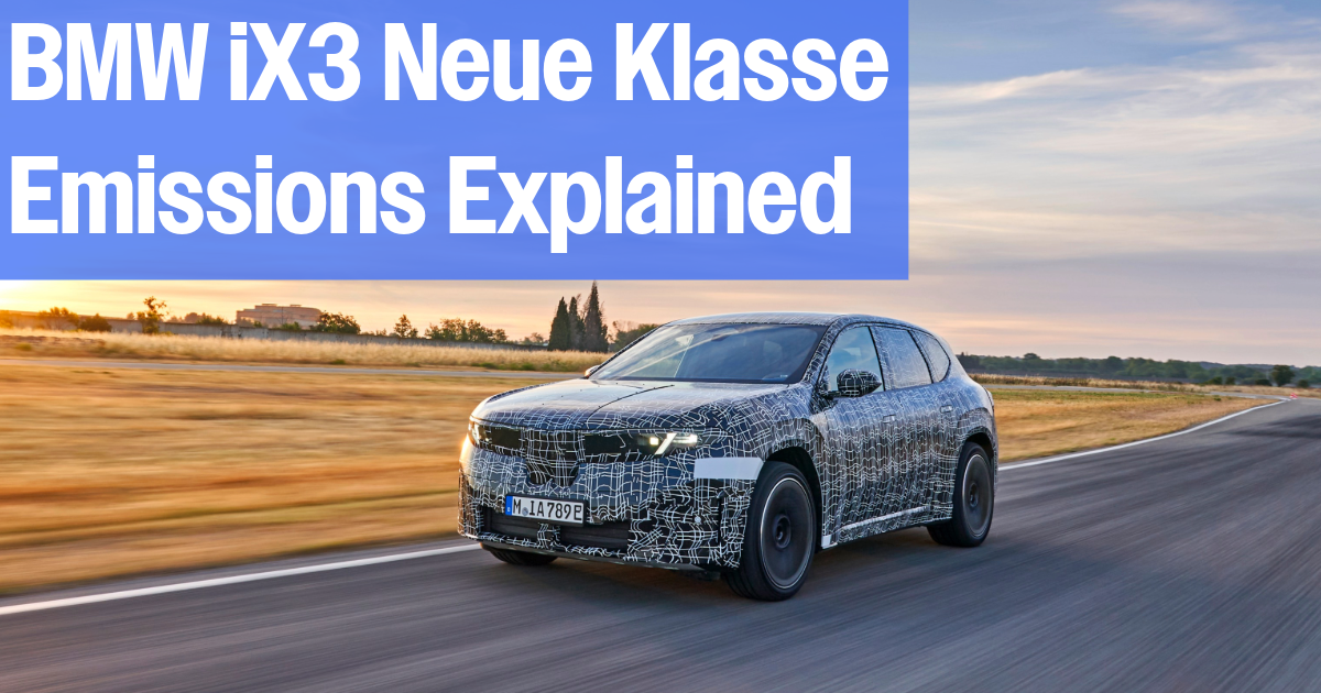 BMW iX3 Neue Klasse: How BMW is Redefining EV Sustainability From Factory to Road