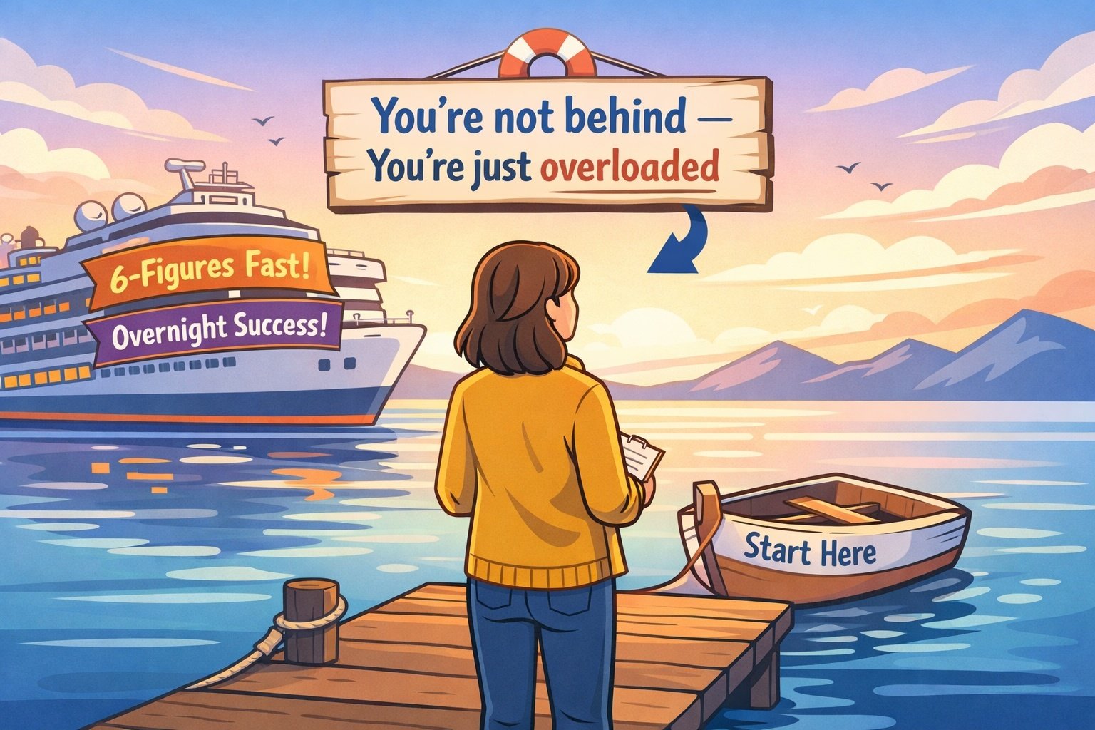 You’re Not Behind — You’re Just Overloaded