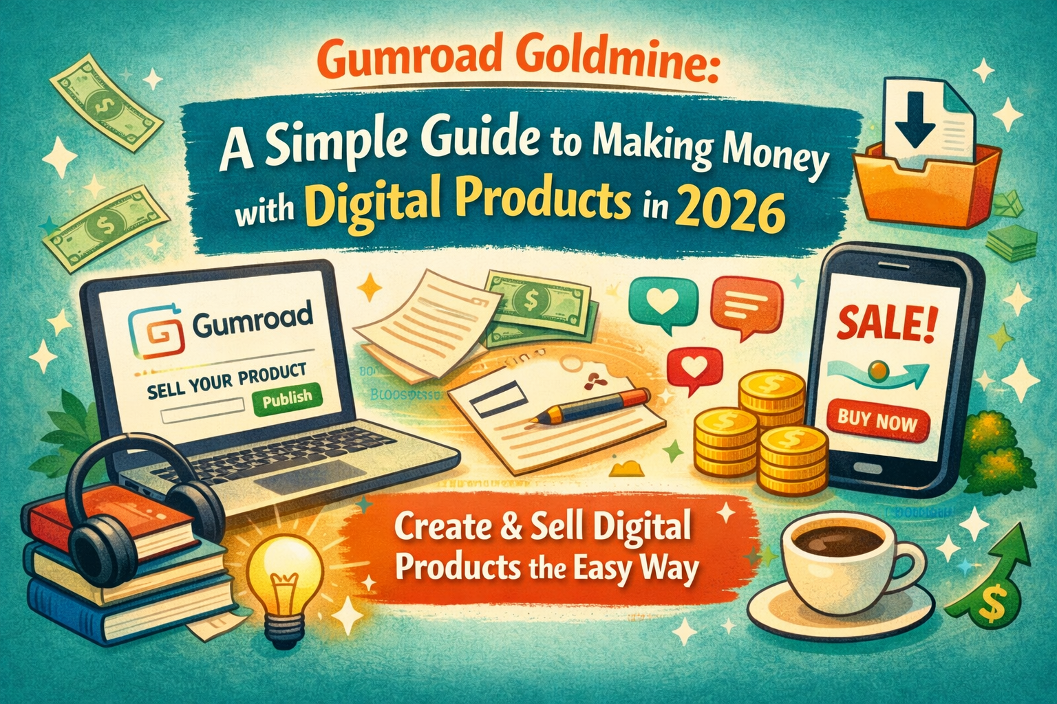 Gumroad Goldmine: A Practical Guide to Making Money with Digital Products in 2026