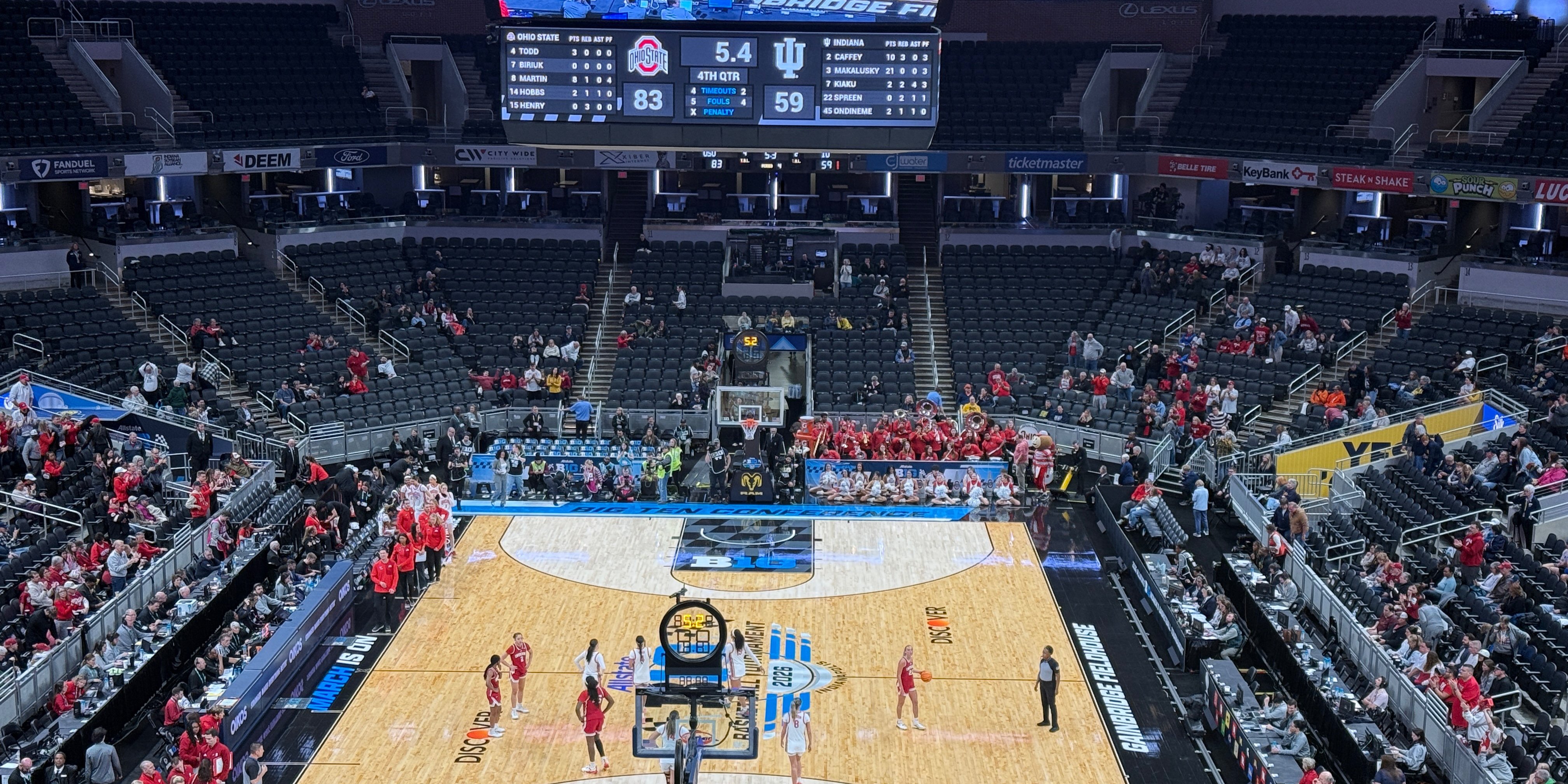 Buckeyes start strong at Big Ten Women's Basketball Tournament