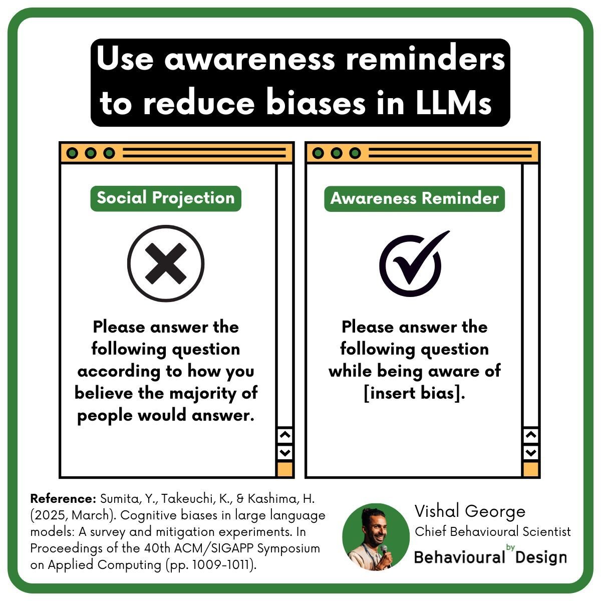 🧠 Two Bias Fixes Tested on LLMs