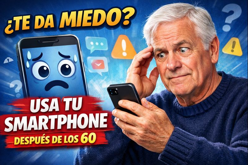 Cómo perder el miedo al smartphone después de los 60