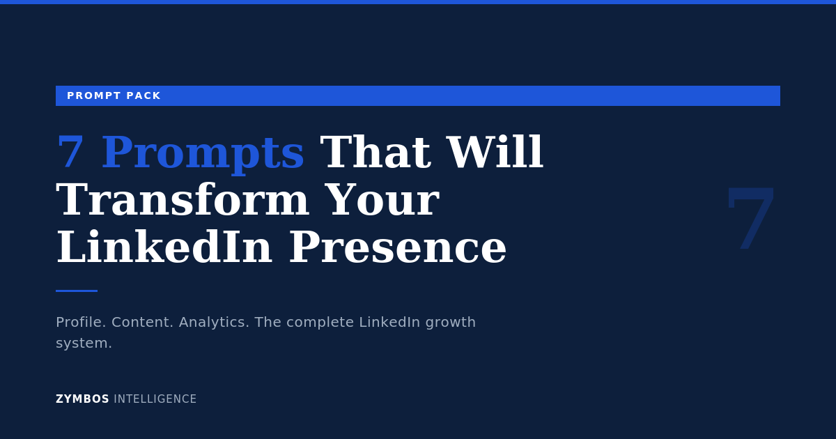 7 Prompts That Will Transform Your LinkedIn Presence
