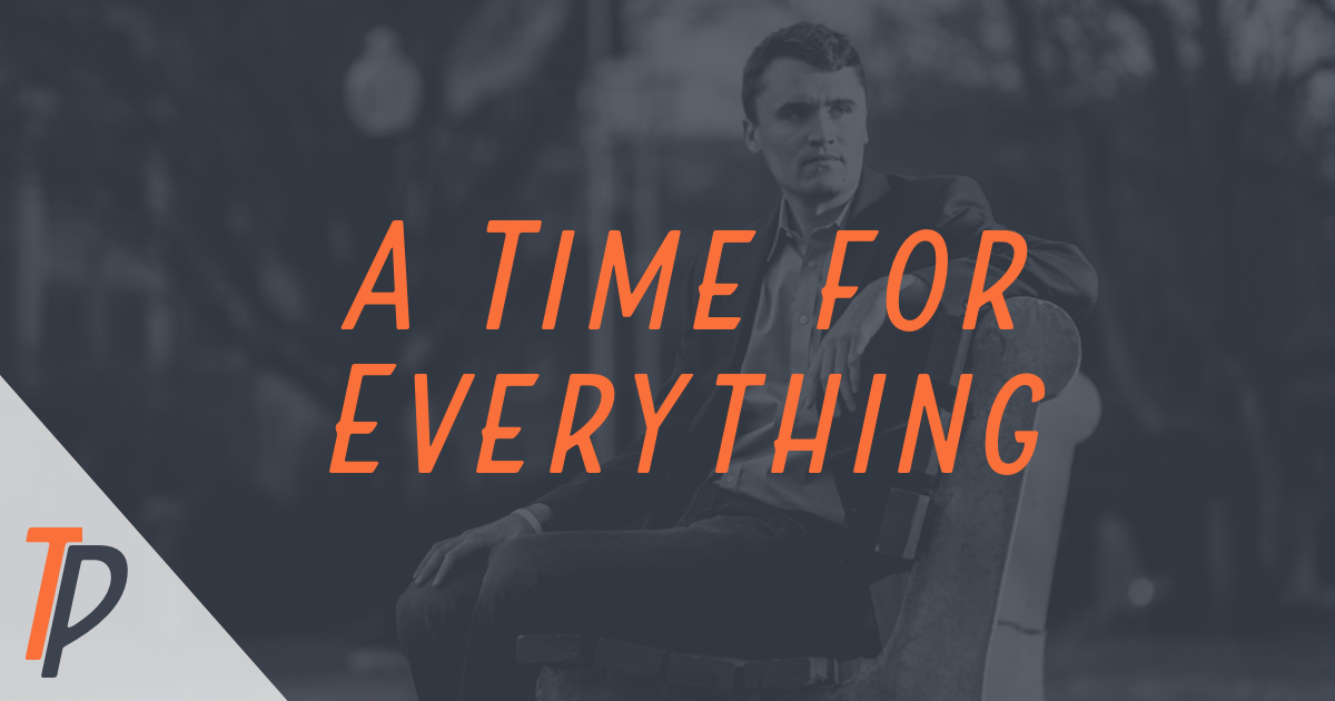 🇺🇸 A Time for Everything