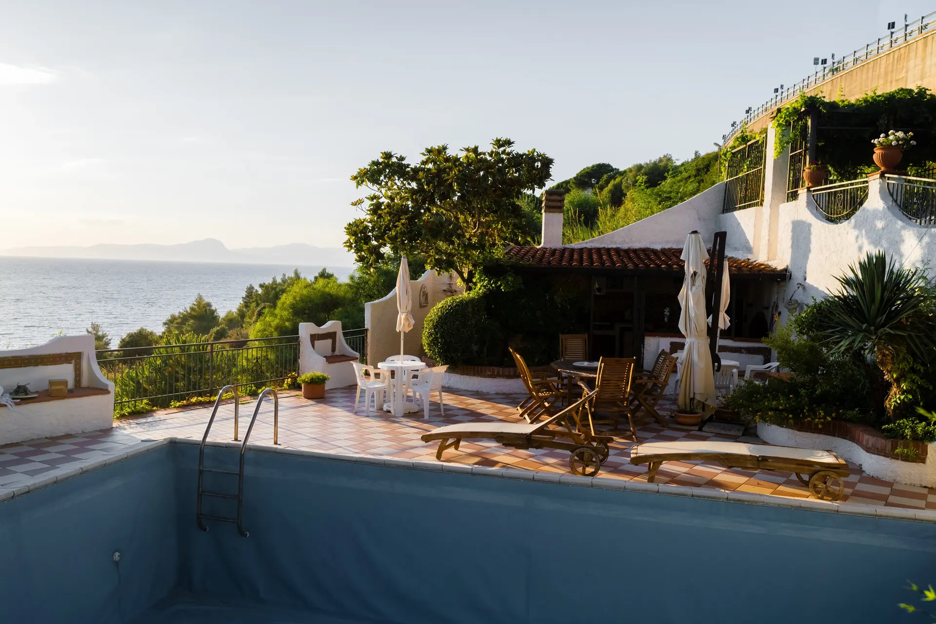 Sea View From The Pool