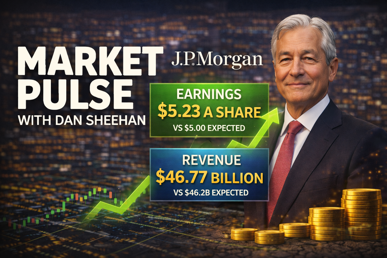 JP Morgan Kicks Off Earnings Season As We Await Inflation Data
