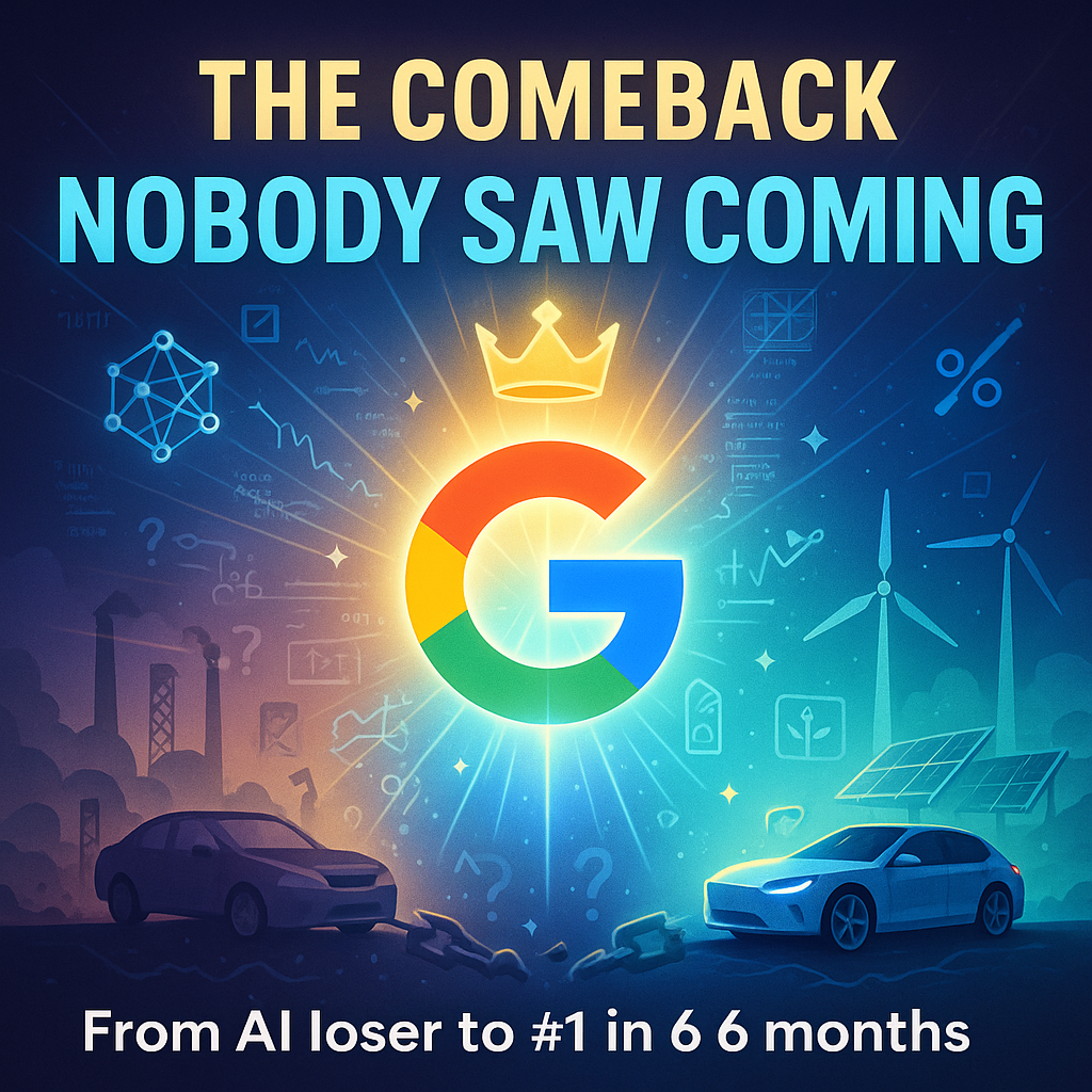 Google Just Became the AI Winner (And Nobody Saw It Coming)