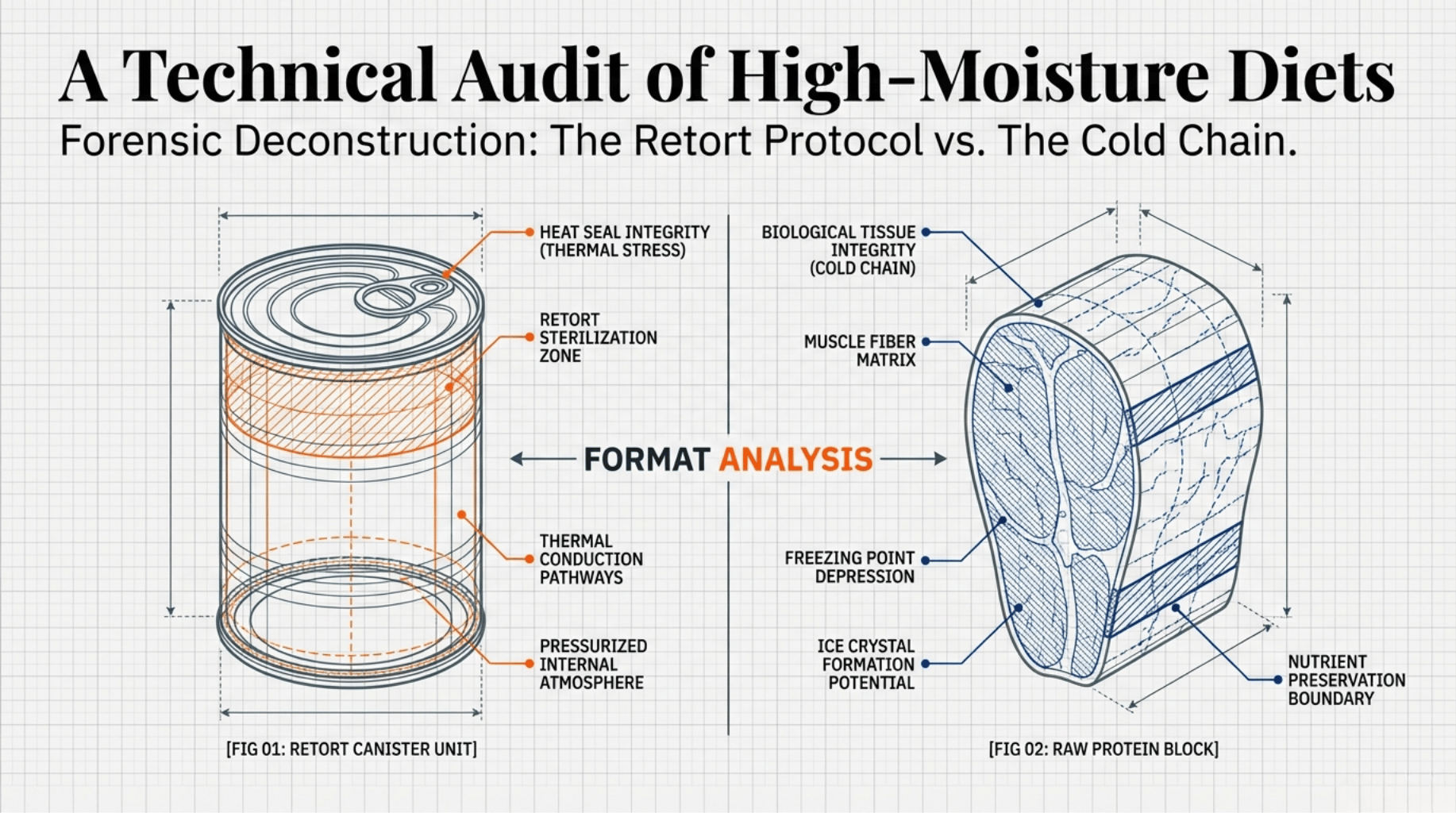 Raw vs Canned Pet Food