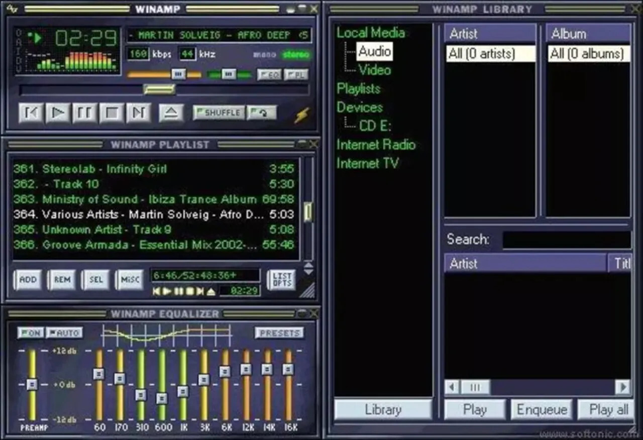 Winamp opens its code, but it doesn't open source its code