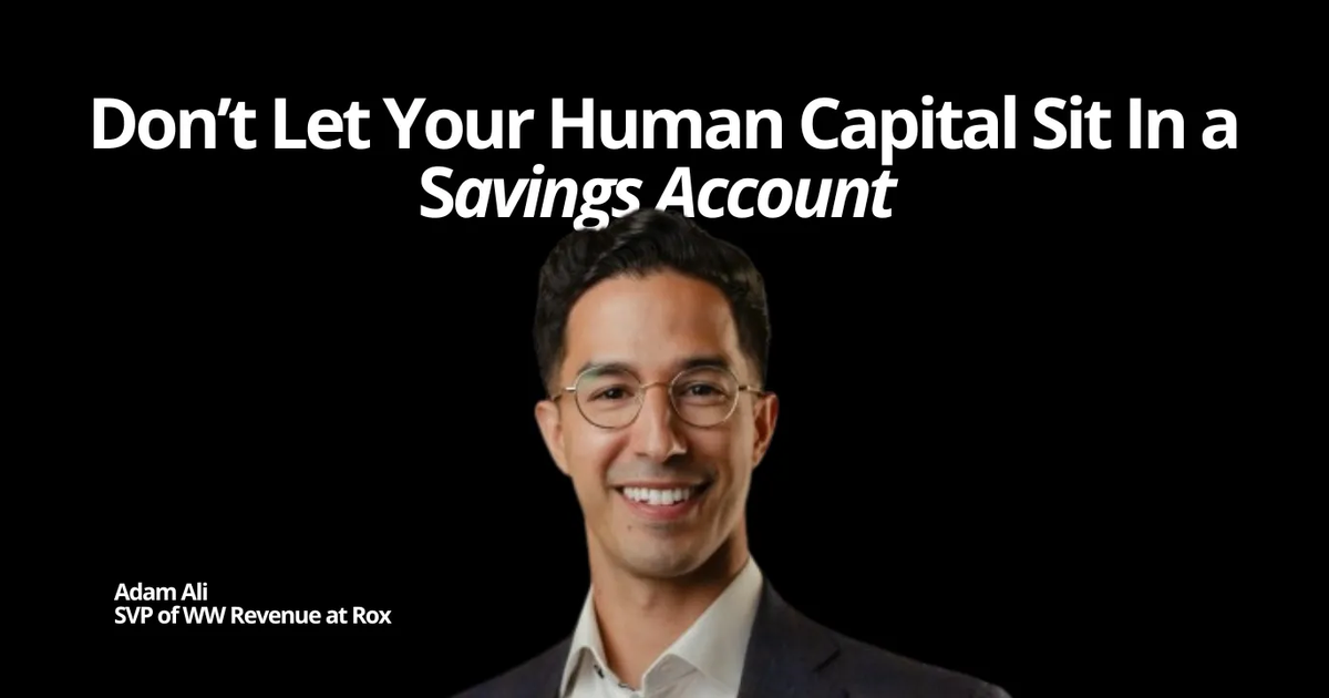 Enterprise Sales, Champion Building & the No-Pilot Stance W/ Adam Ali, SVP Revenue @ Rox