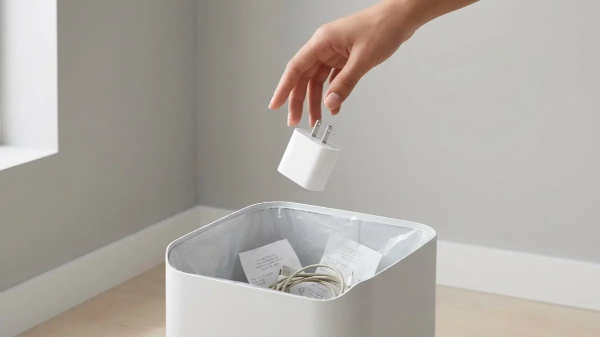 The iPad charger is trash