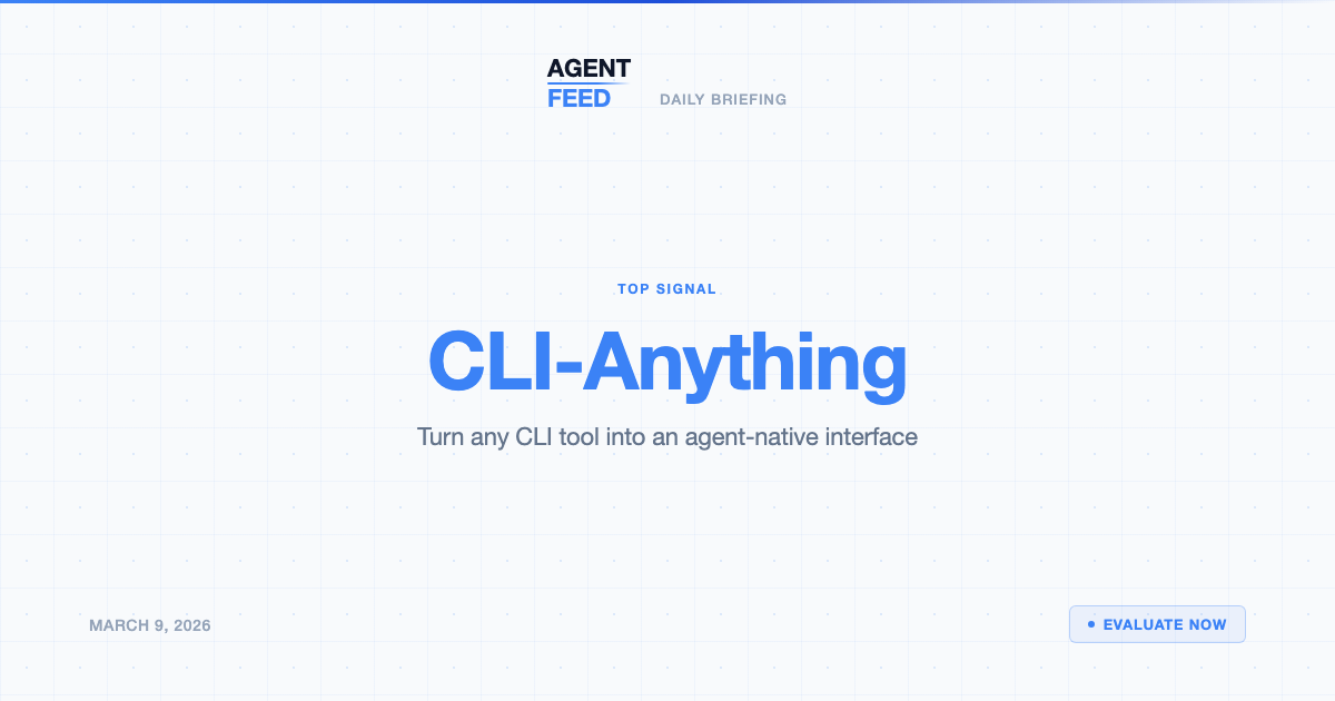 AgentFeed — March 9, 2026