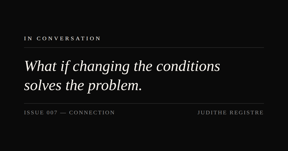 When Connection Does Not Hold