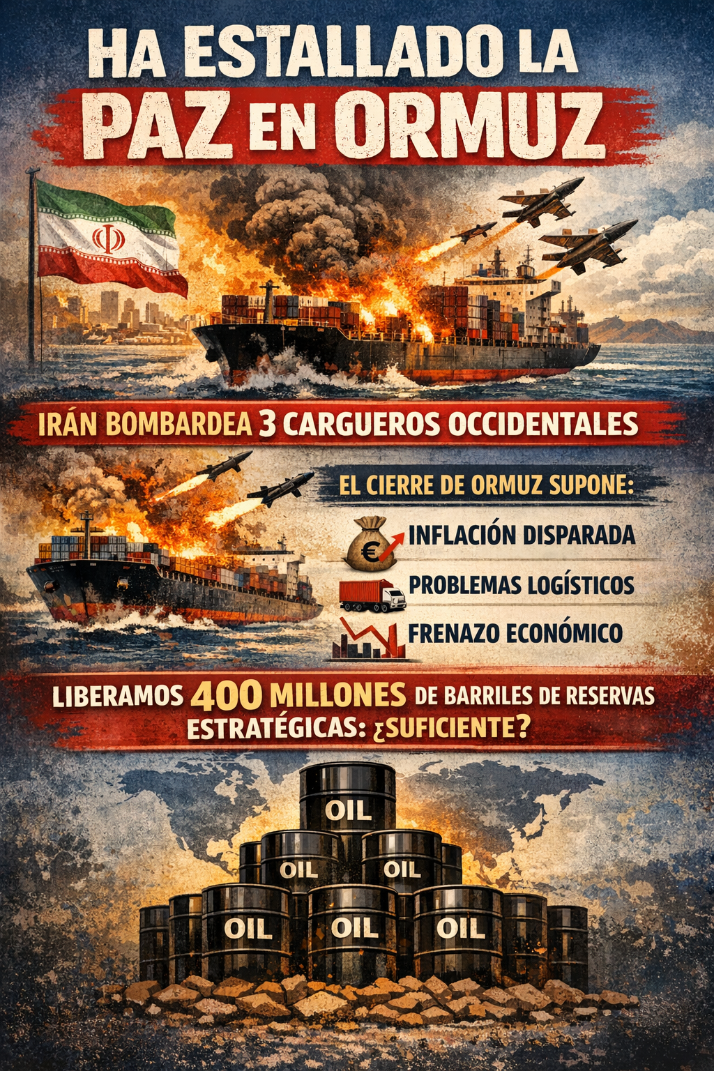 Ha estallado la paz de Ormuz