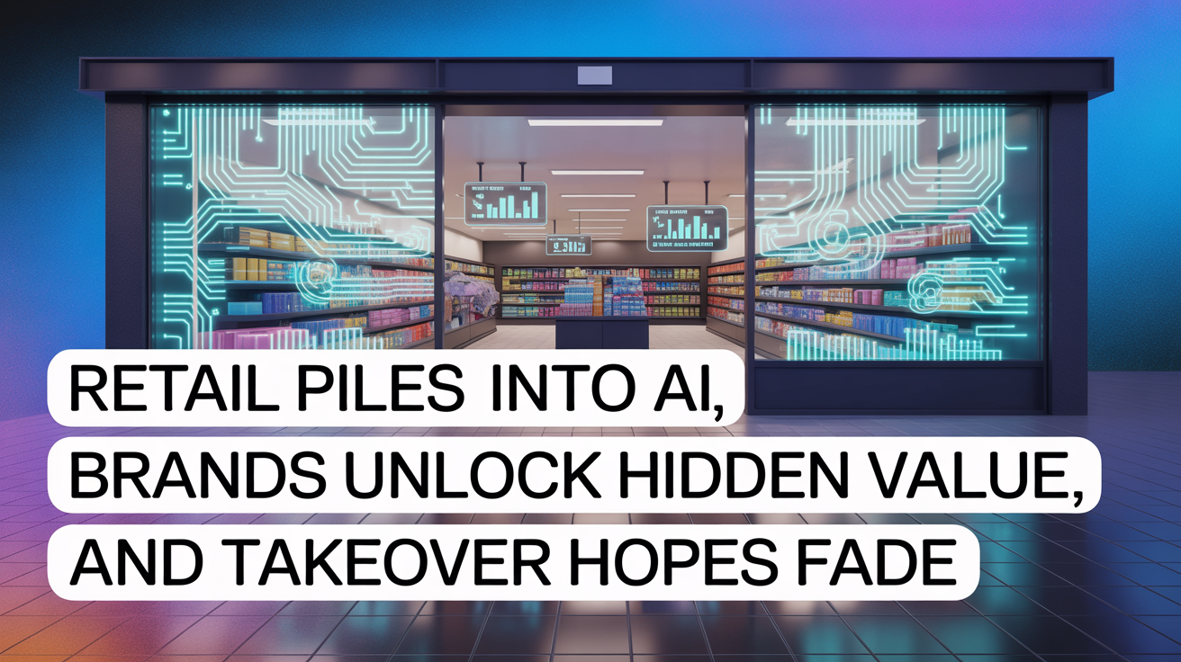 Retail Piles Into AI, Brands Unlock Hidden Value, and Takeover Hopes Fade