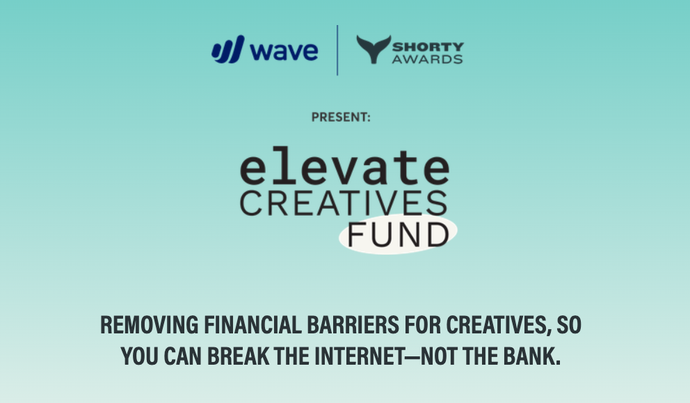 The Shorty Awards + Wave launch $100,000 creator fund
