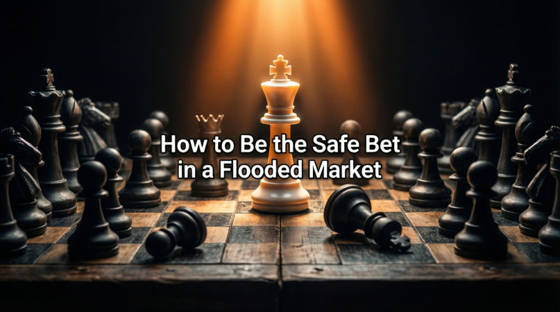 How to Be the Safe Bet in a Flooded Market