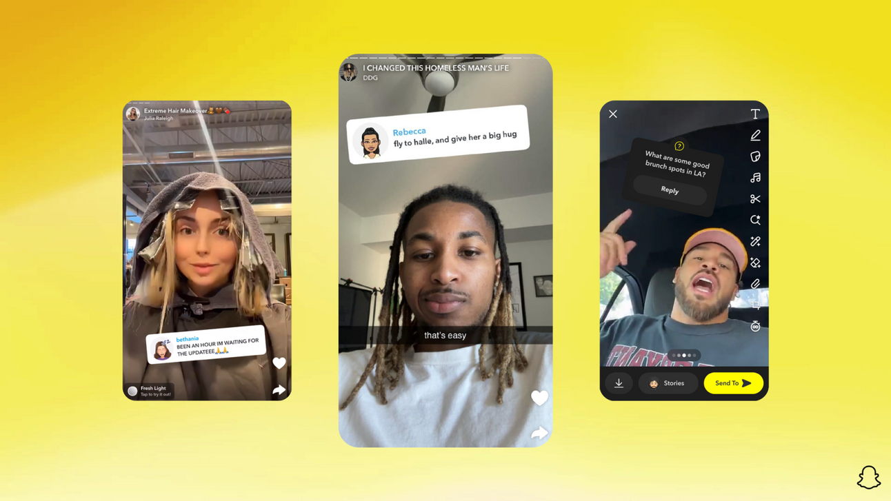 🚨 Snapchat’s new tools = more $$$ for creators