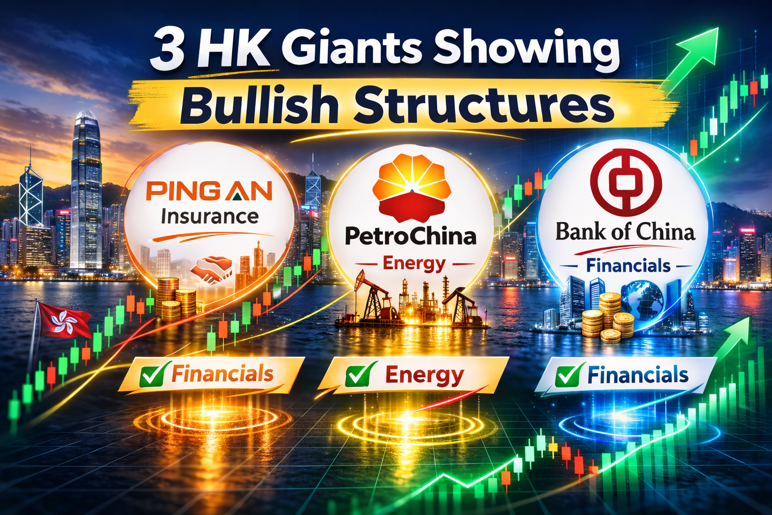Don't miss it out: 3 HK Giants Showing Bullish Structures