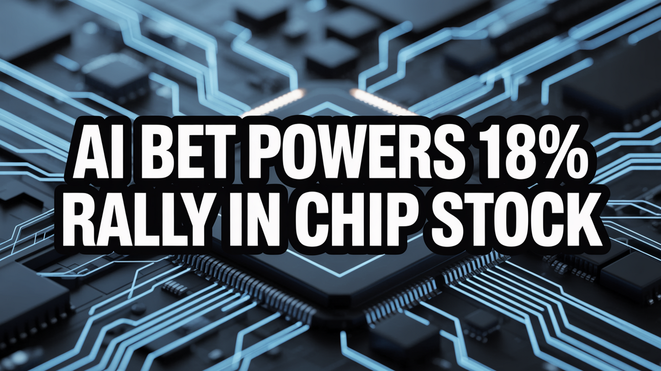 AI Bet Powers 18% Rally in Chip Stock