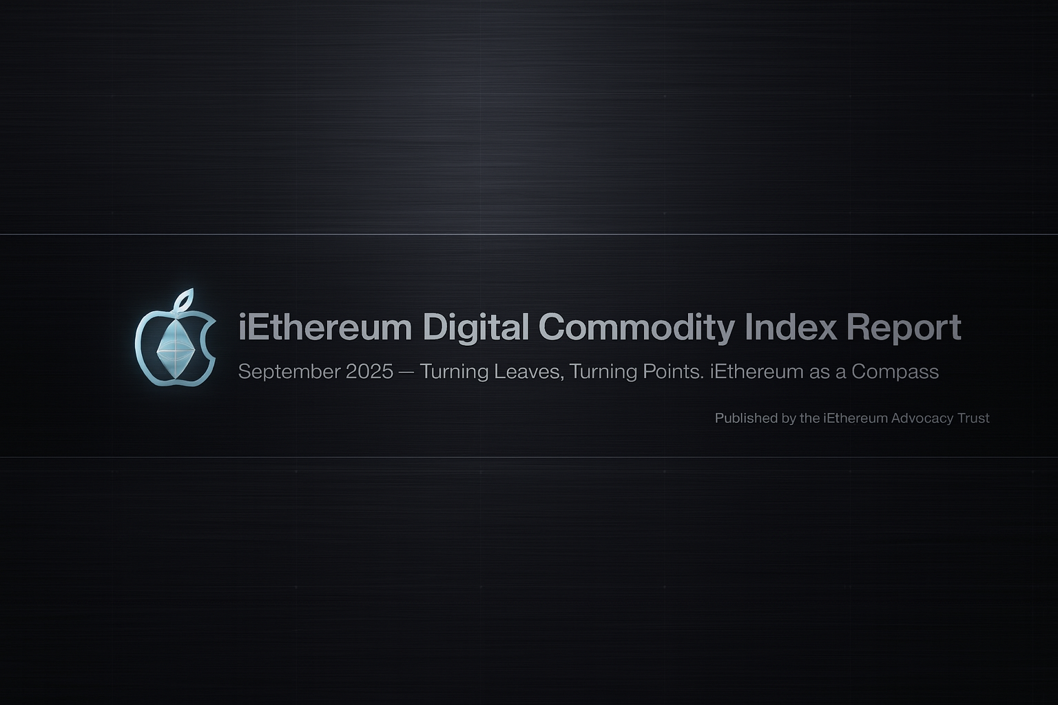 September 2025 iEthereum Digital Commodity Index Report