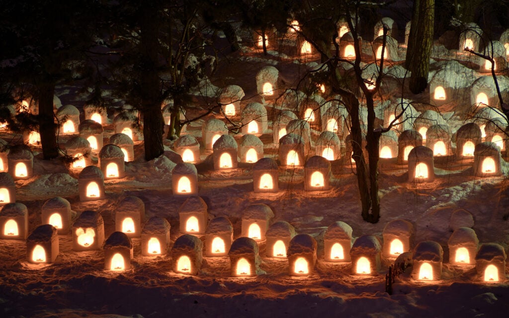 The Ice Lanterns of Hirosaki