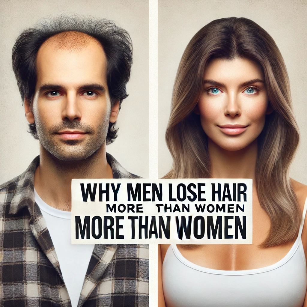 Why Men Lose Hair and Women Don’t Lose as Much: Understanding the Differences
