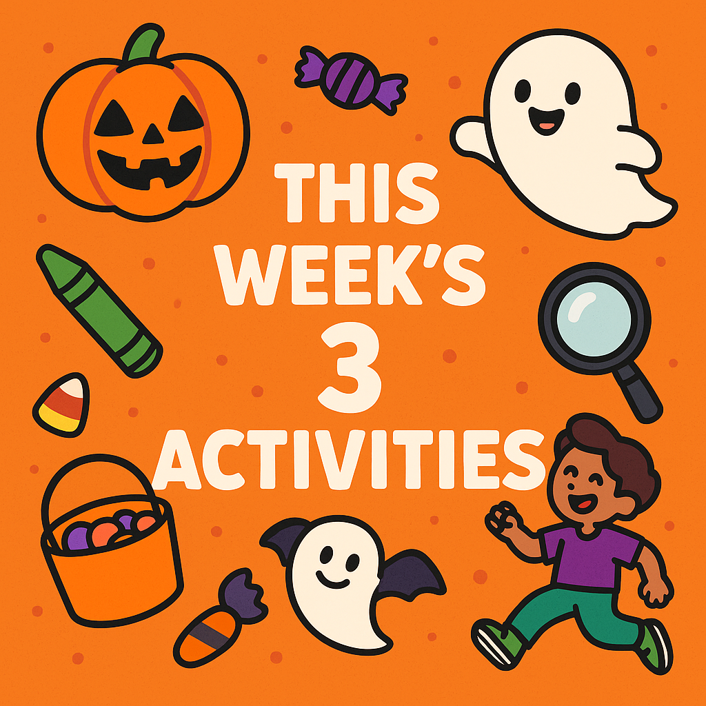 👻 3 Spooky Brain Boosts: Coloring, Word Search & Obstacle Fun!