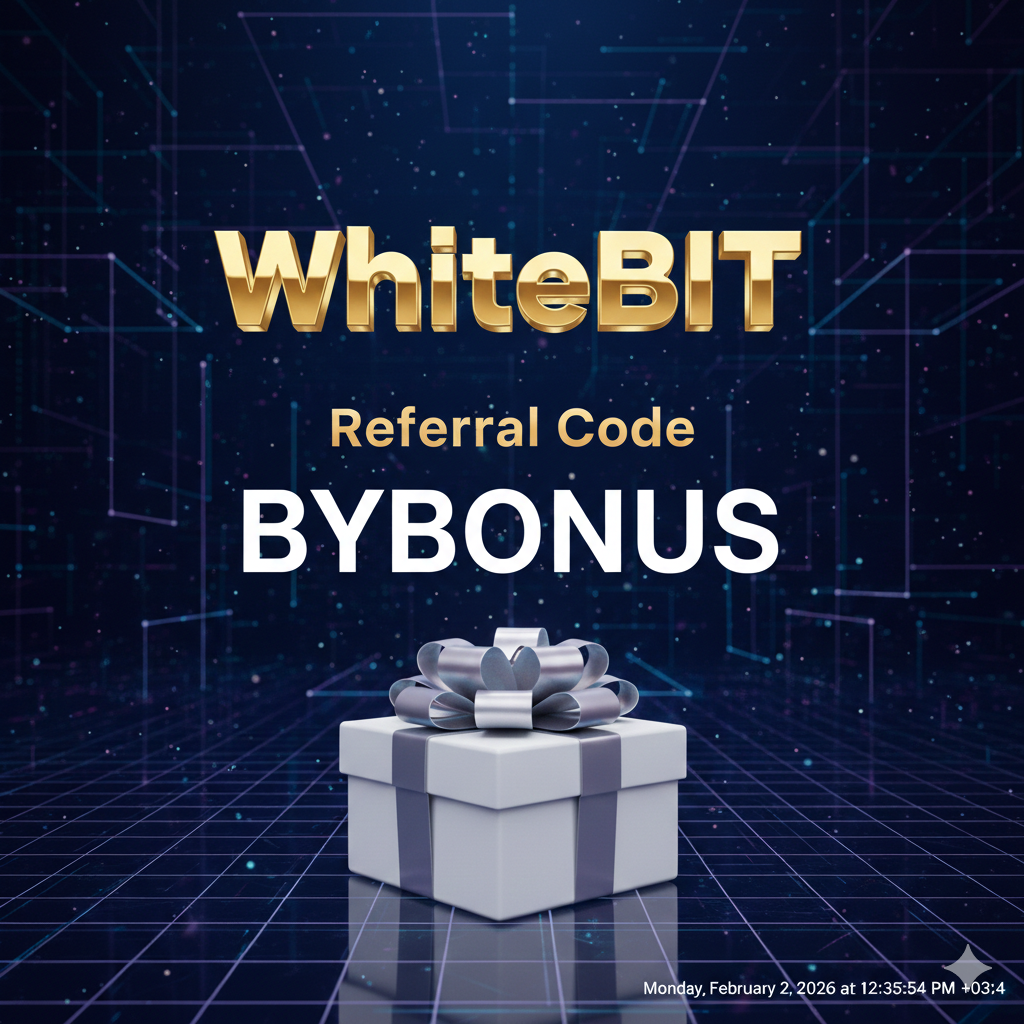 WhiteBIT كود الإحالة: BYBONUS