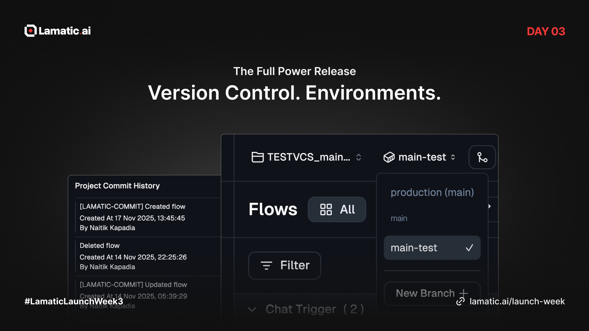 Version Control and Environments with Github VCS