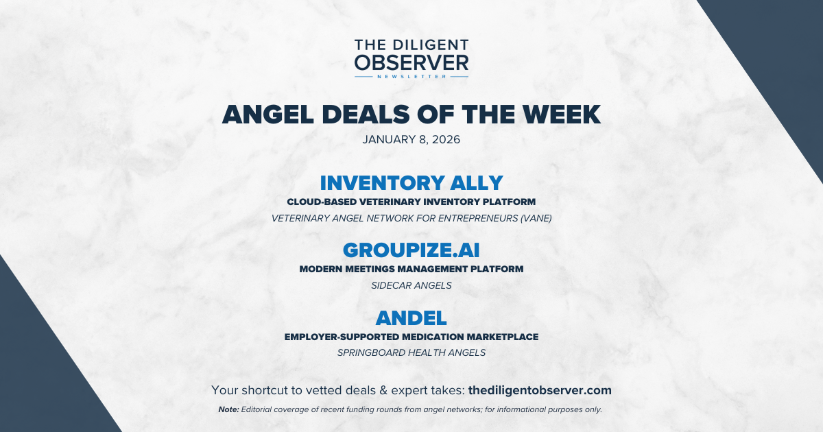 GLP-1 Cooperative Model Raises $4.5M, a16z's Big Ideas for 2026, and the 20/80 Rule for Angel Groups