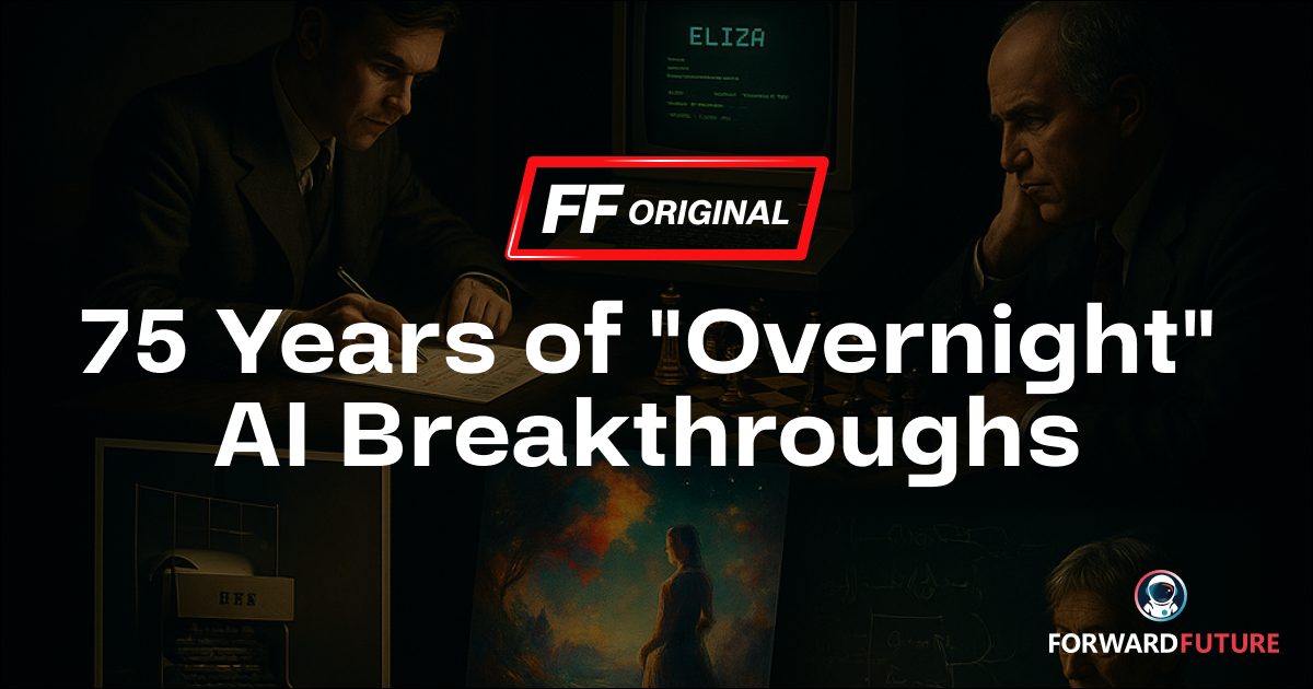 👾 Standing on the Shoulders of Giants: How 75 Years of Research Led to Today's AI Breakthroughs