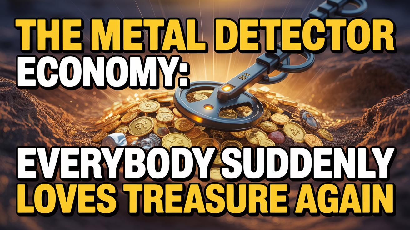 The Metal Detector Economy: Everybody Suddenly Loves Treasure Again