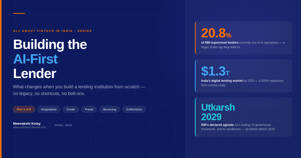 Building the AI-First Lender