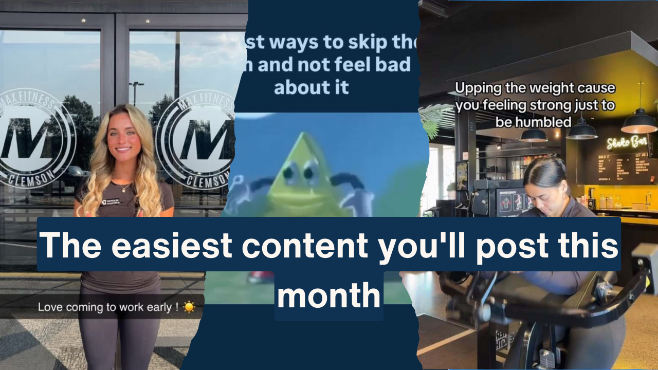 📋 The easiest content you'll post this month